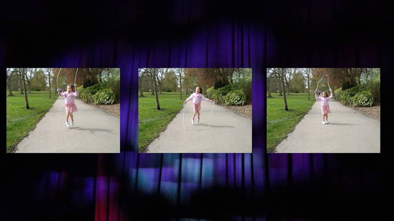 It's Not A Picture, It's A Video. backdrop