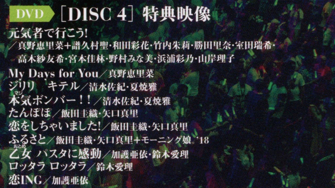 Hello! Project 2018 Summer ~OG Corner 2~ Hello! Project 20th Anniversary!! backdrop