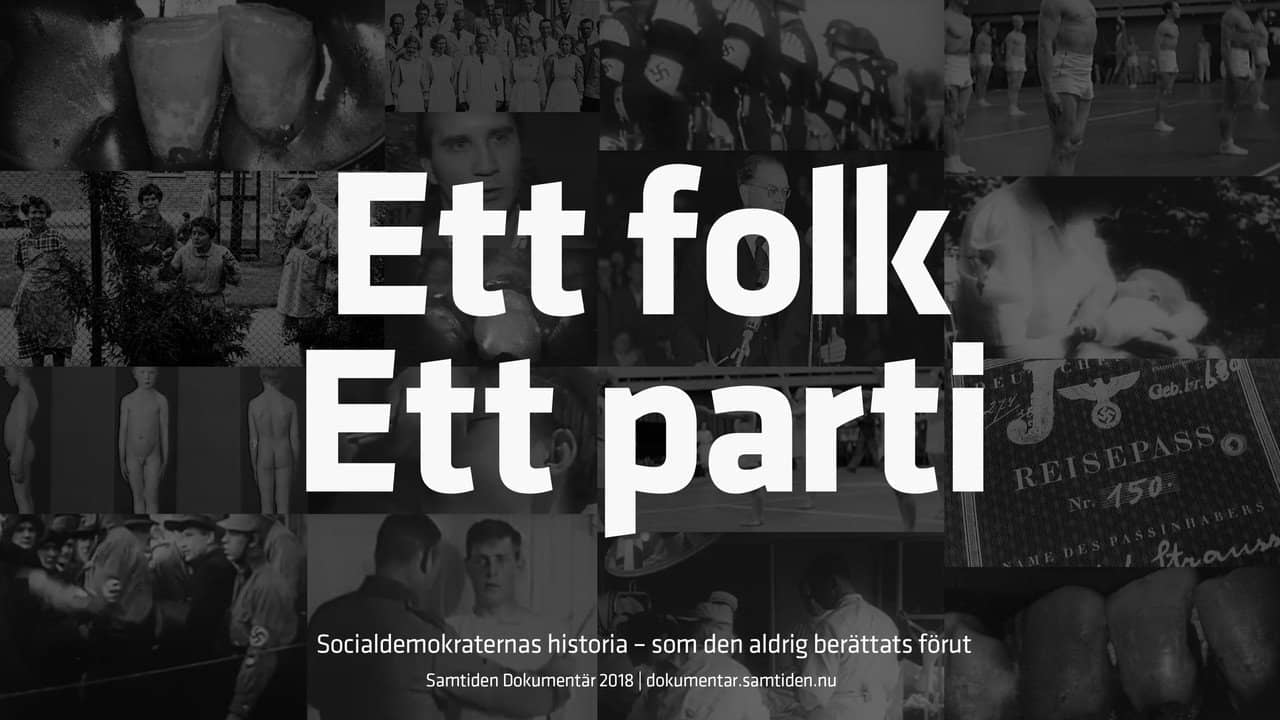 Ett folk, Ett parti backdrop