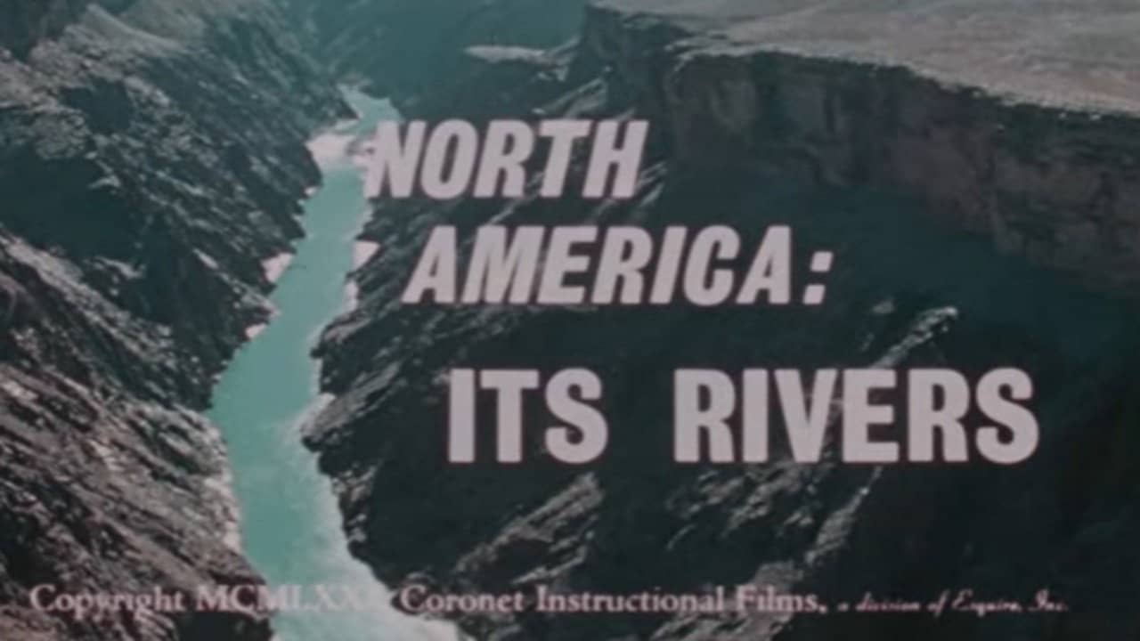 North America: Its Rivers backdrop