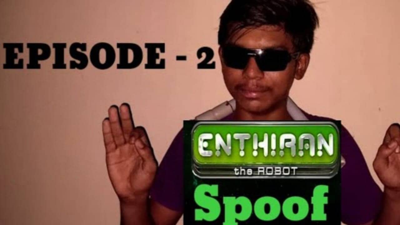 Robot Spoof backdrop