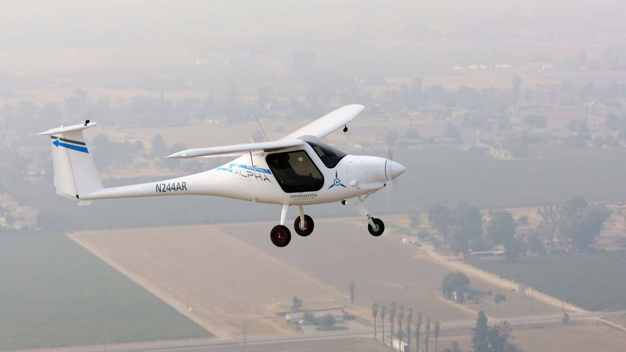 The Great Electric Airplane Race backdrop