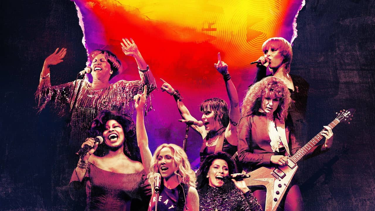Women Who Rock backdrop