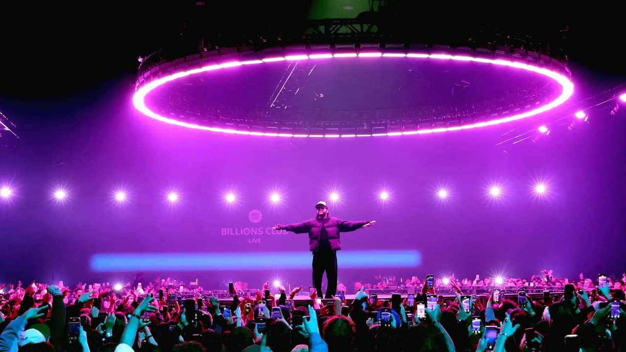 Billions Club Live with The Weeknd: A Concert Film backdrop
