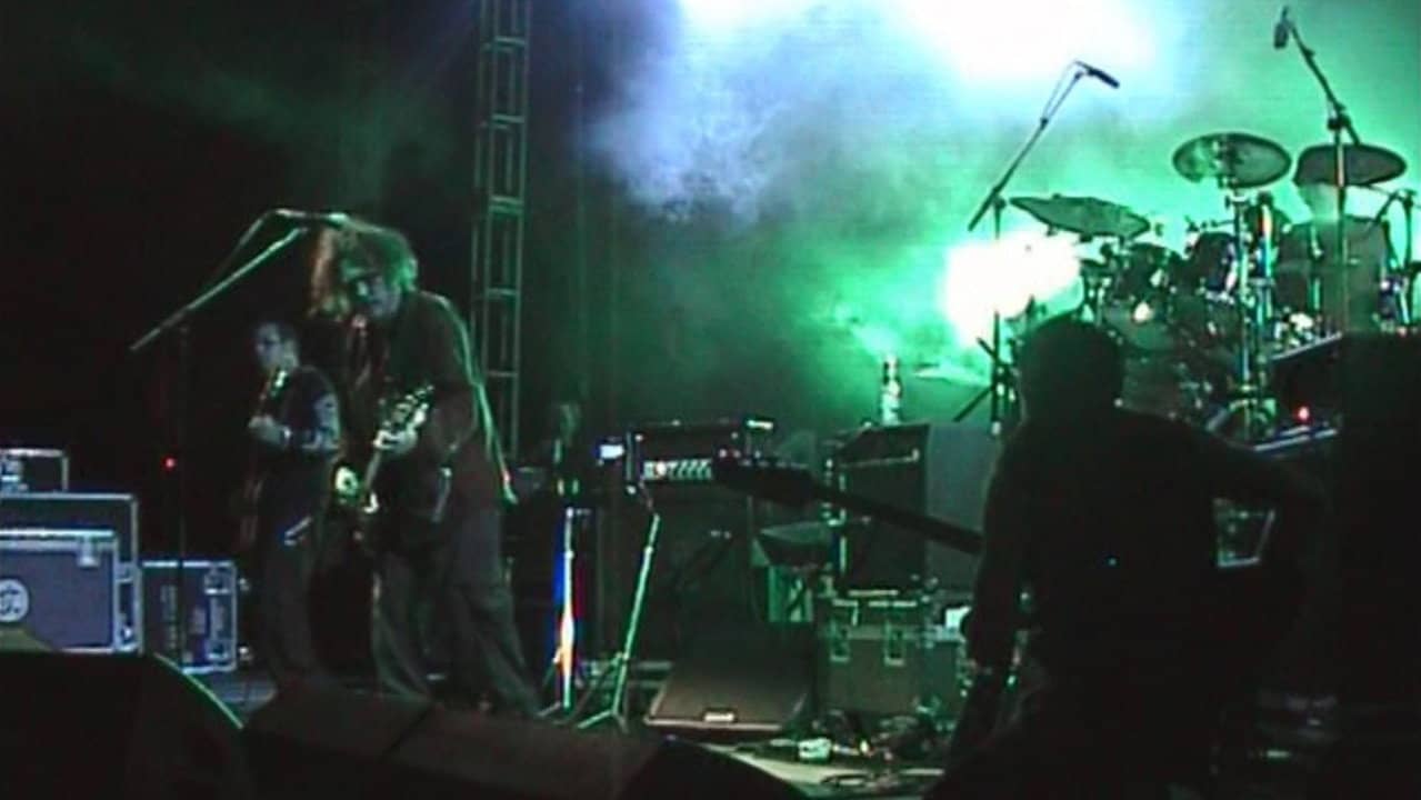 The Cure - Festival 2005 backdrop