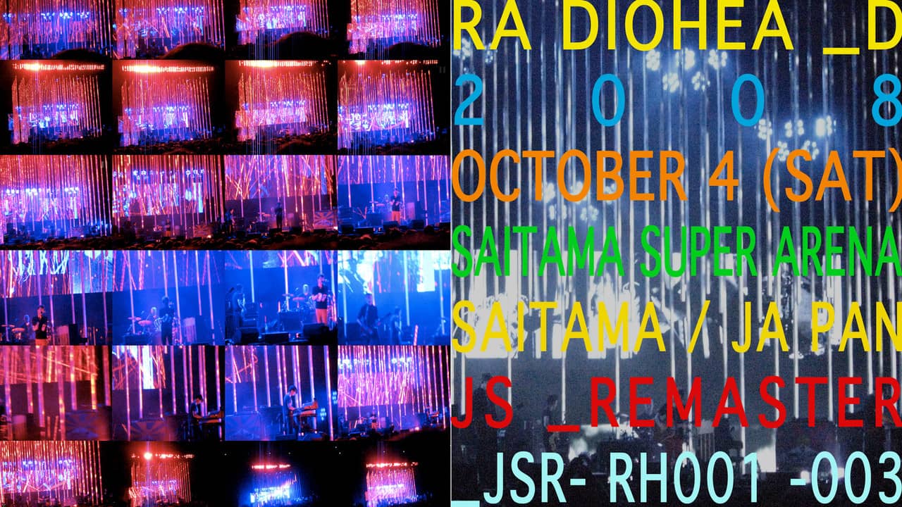 Radiohead: Saitama Super Arena 2008 backdrop