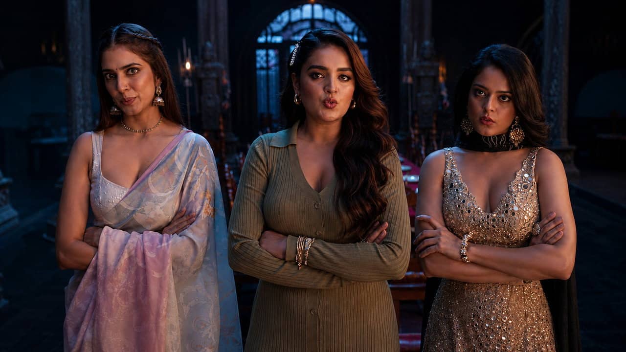 The Rajasaab backdrop