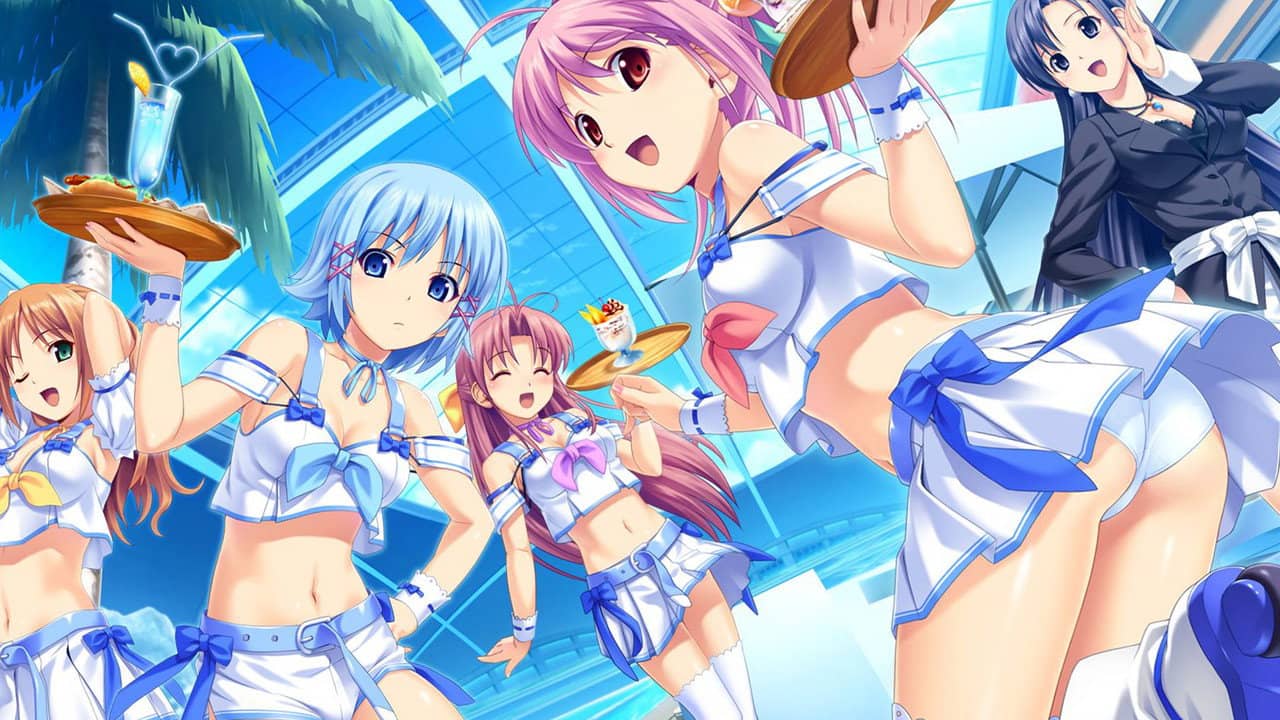 Tropical Kiss backdrop