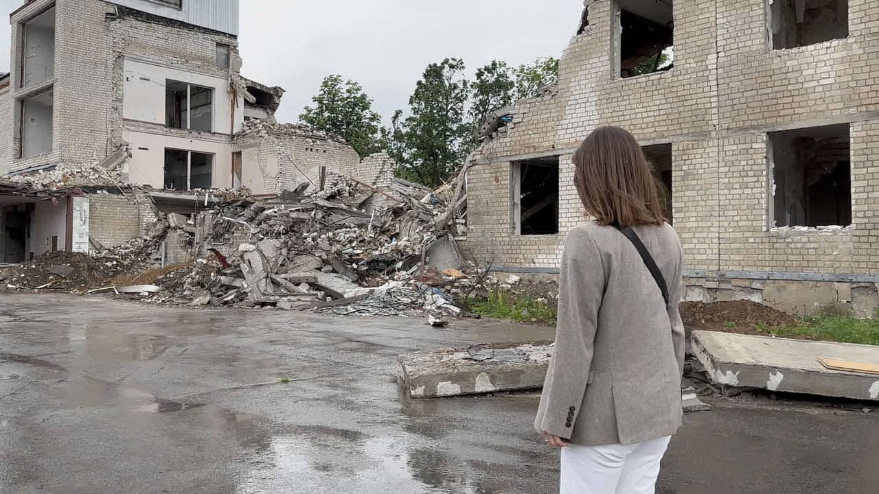The Architects of Hope: The First Steps in Rebuilding Ukraine backdrop