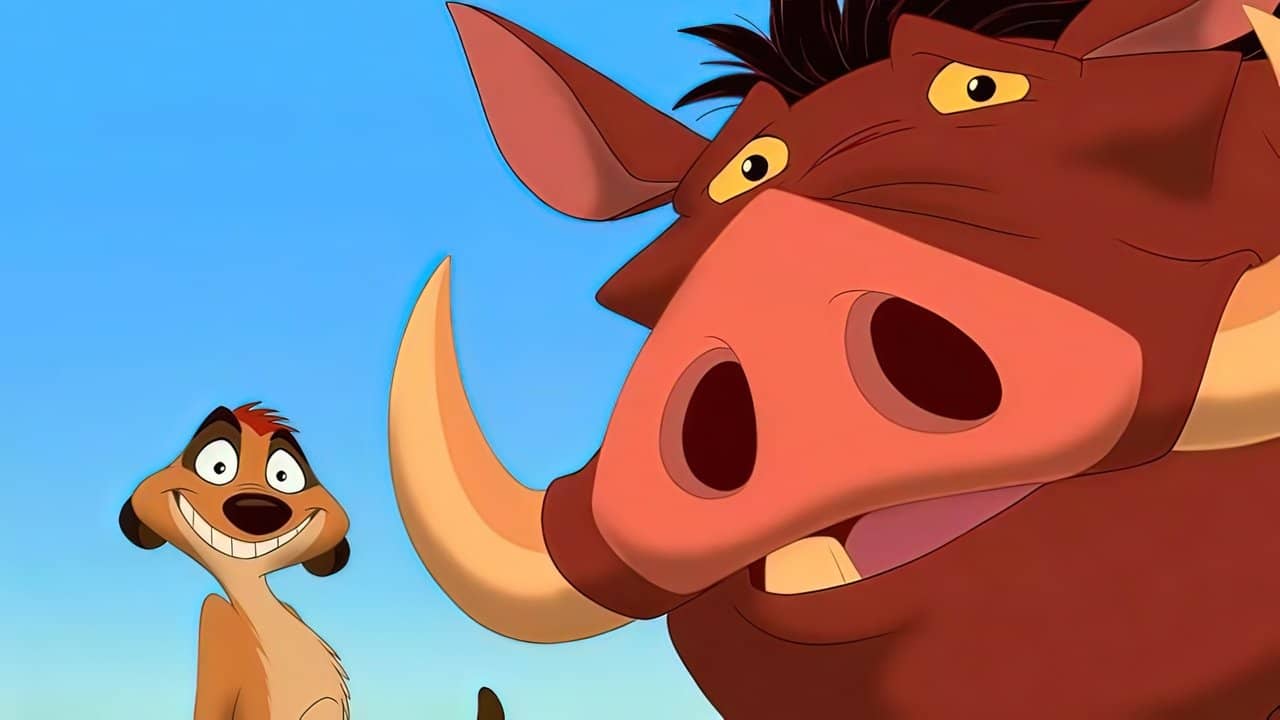 Dining Out with Timon & Pumbaa backdrop