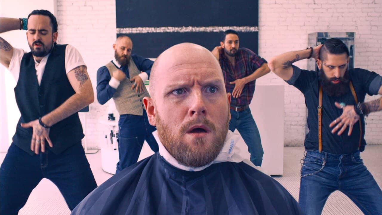 Aunty Donna's Big Ol House of Fun backdrop