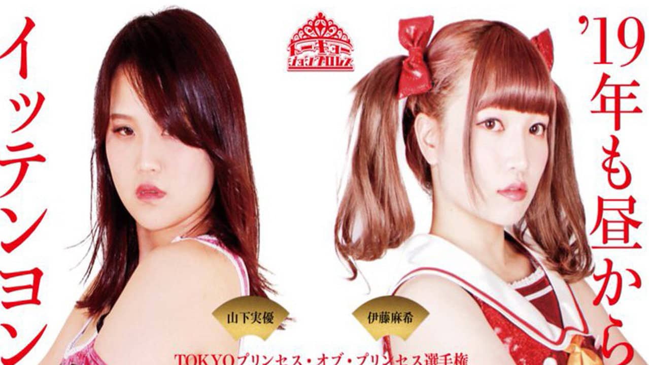 TJP Tokyo Joshi Pro '19 backdrop