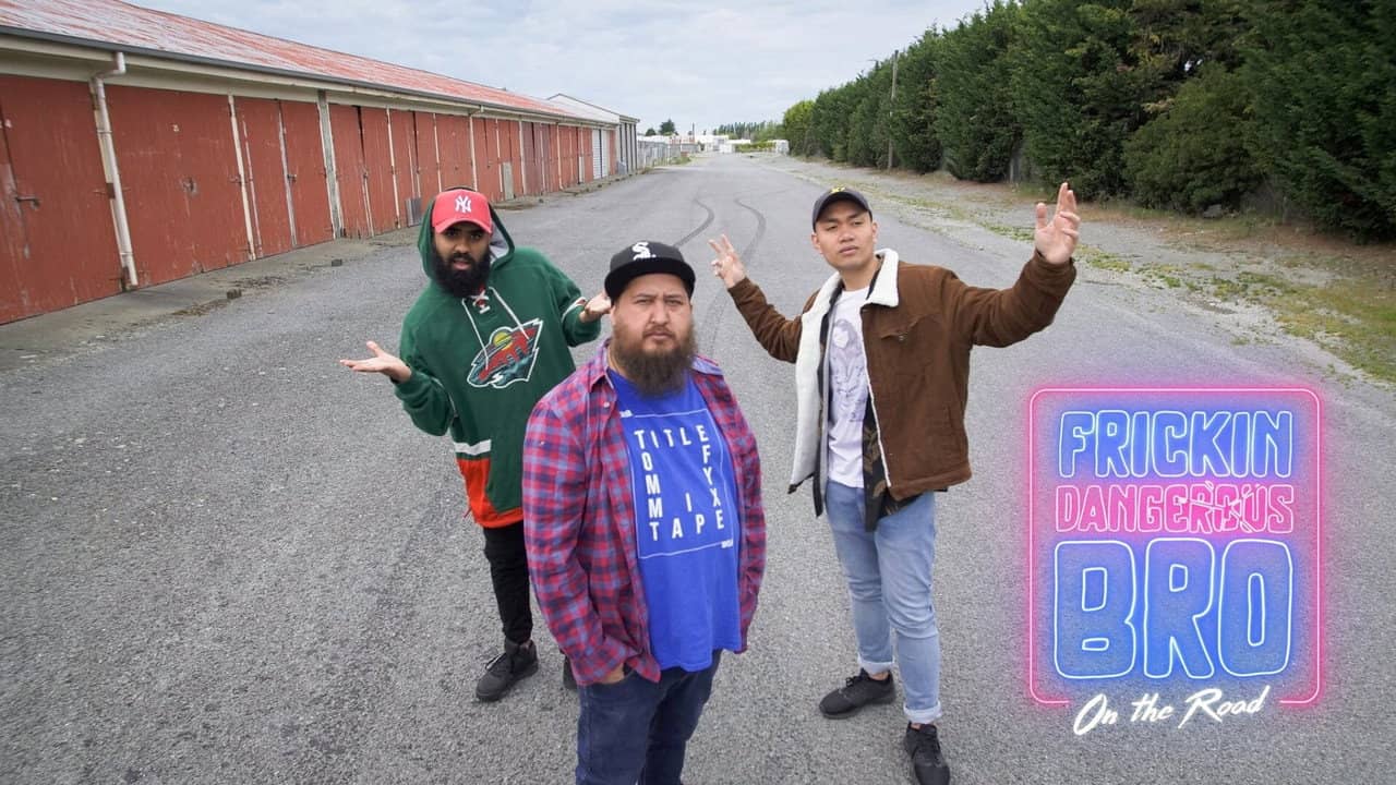 Frickin' Dangerous Bro on the Road backdrop