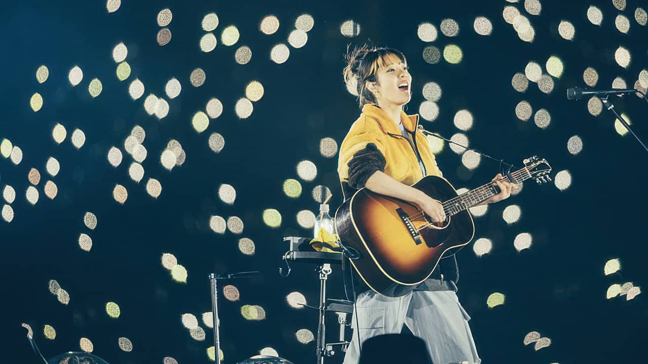 Live & Documentary Film "AIMYON 弾き語りLIVE 2022 -サーチライト- in 阪神甲子園球場" backdrop
