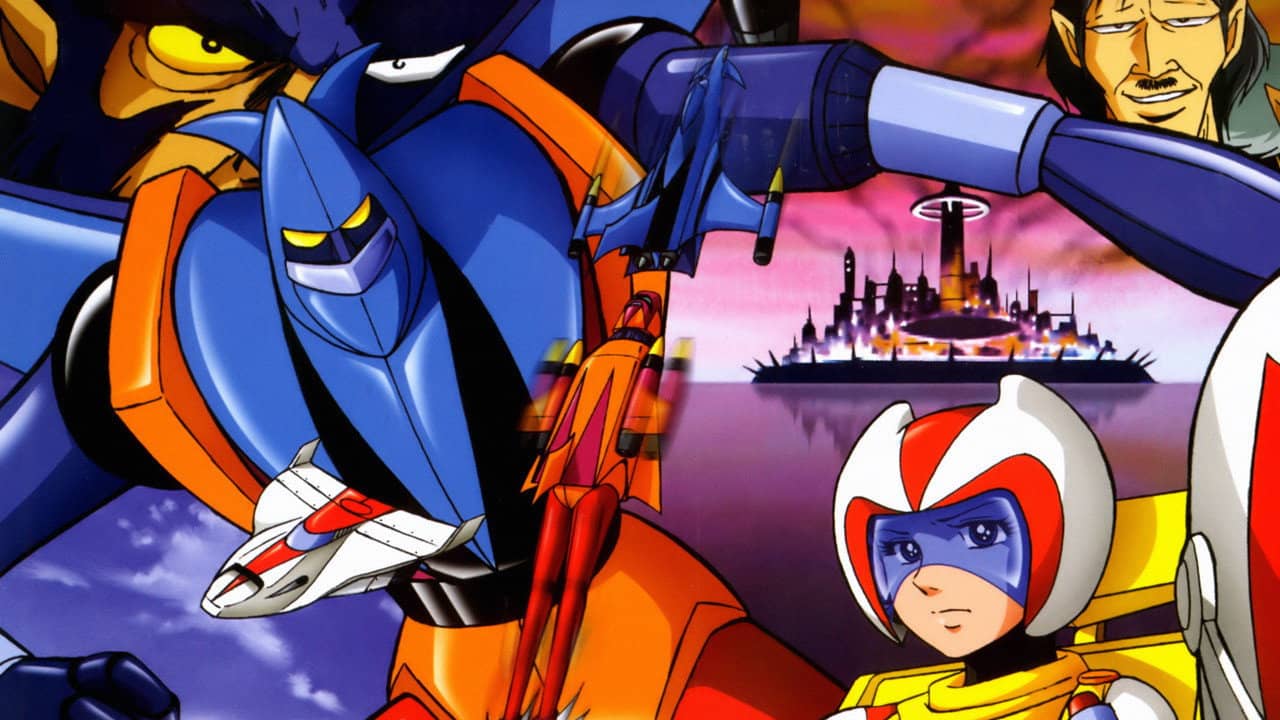 Getter Robo G backdrop