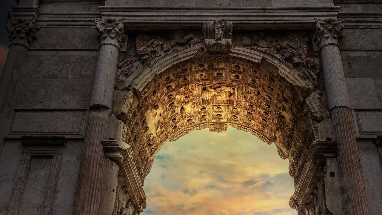 Lost Treasures of Rome backdrop