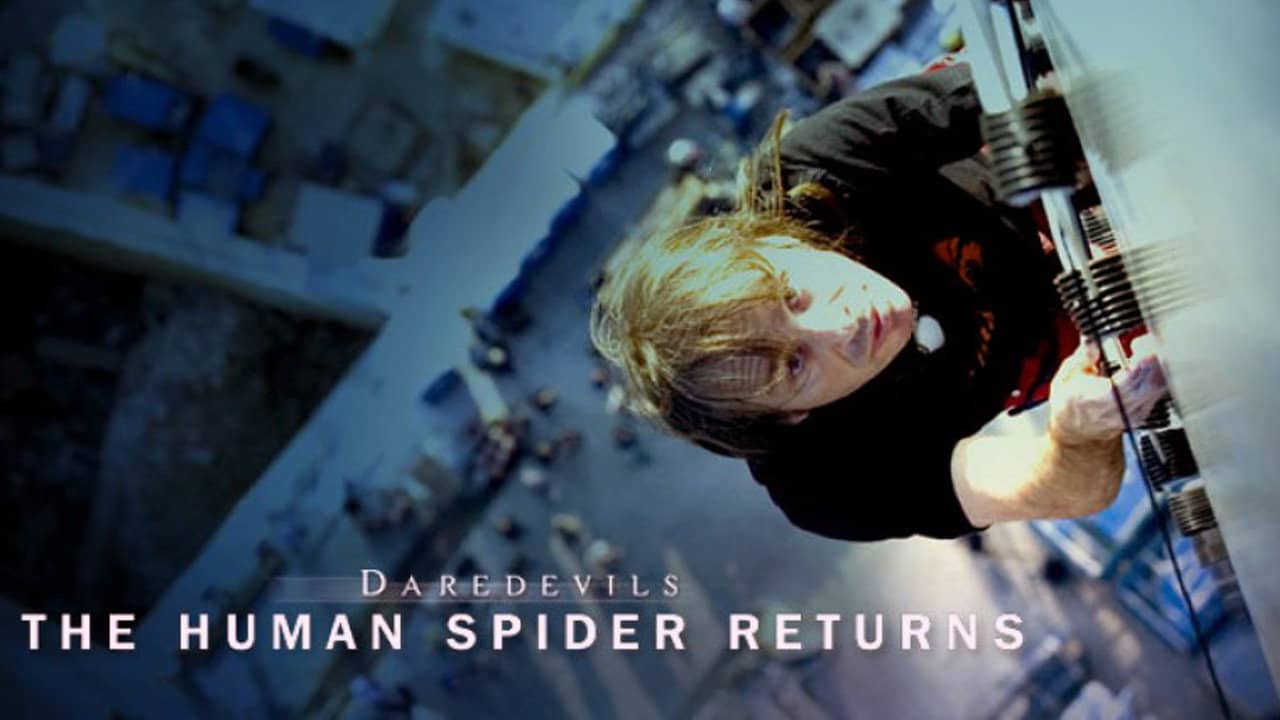 Cutting Edge - The Human Spider backdrop