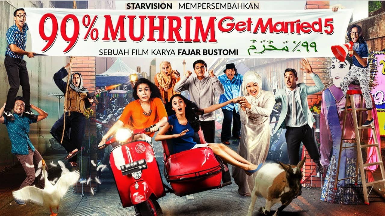 99% Muhrim - Get Married 5 backdrop
