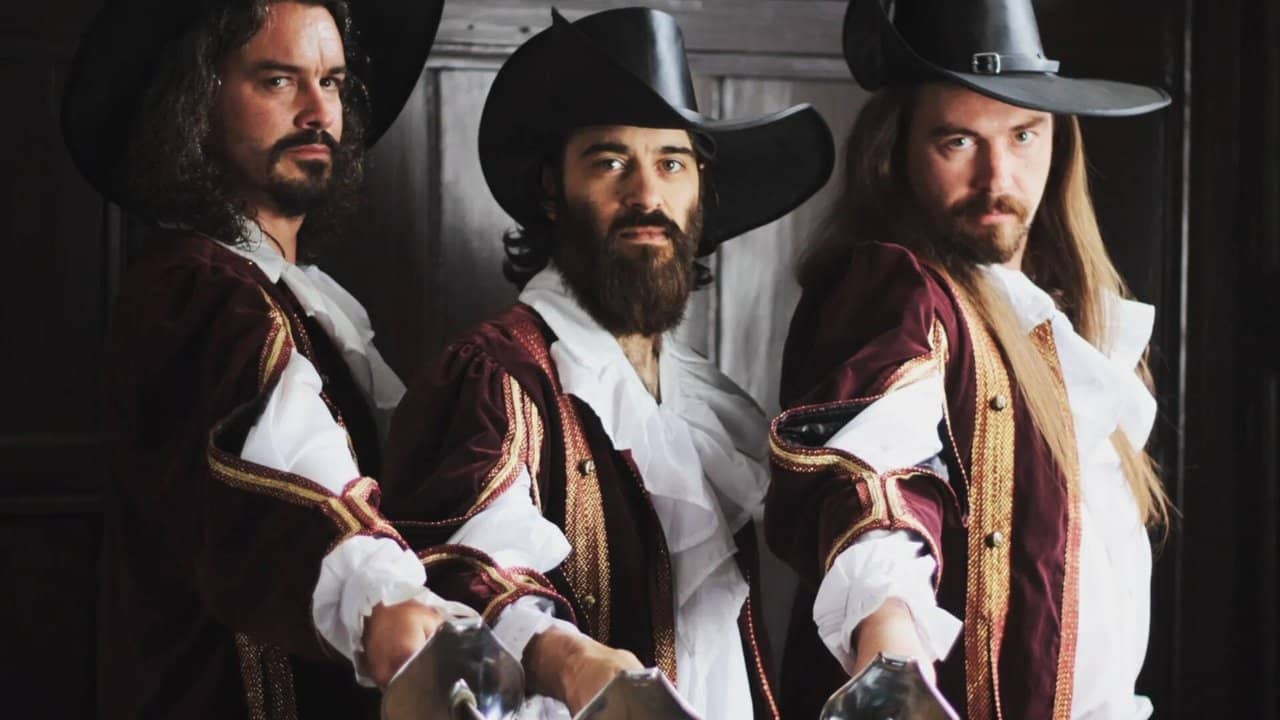 The Fourth Musketeer backdrop