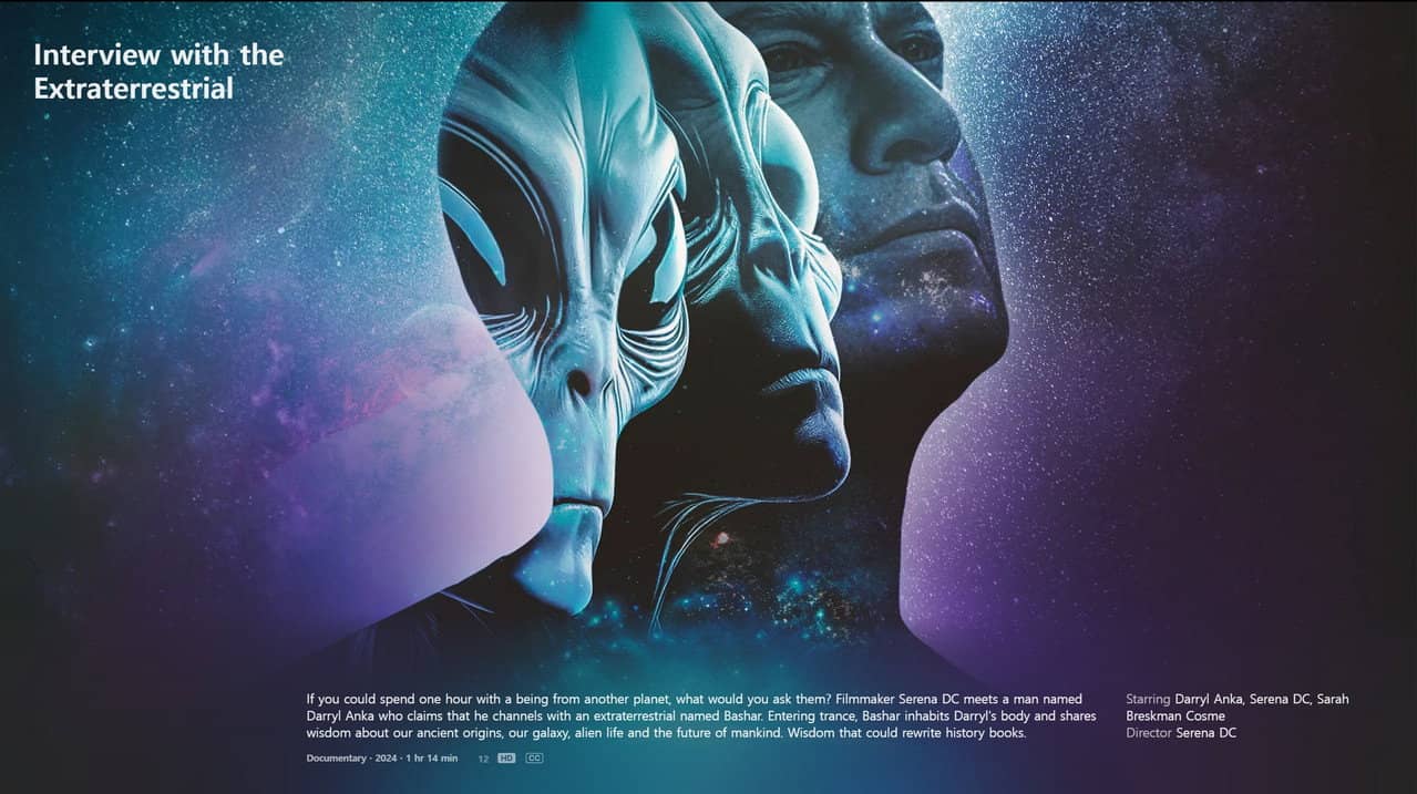 Interview with the Extraterrestrial backdrop