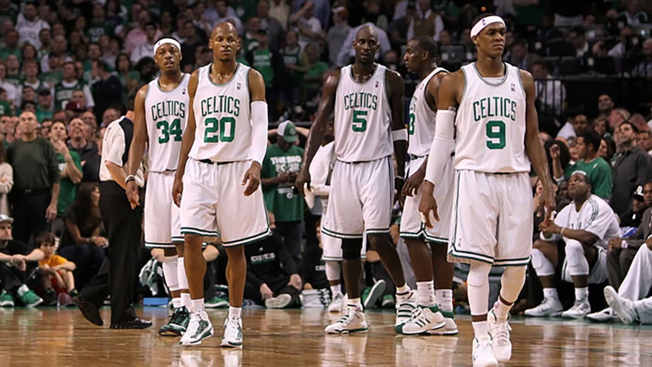 The 2008 NBA Finals backdrop