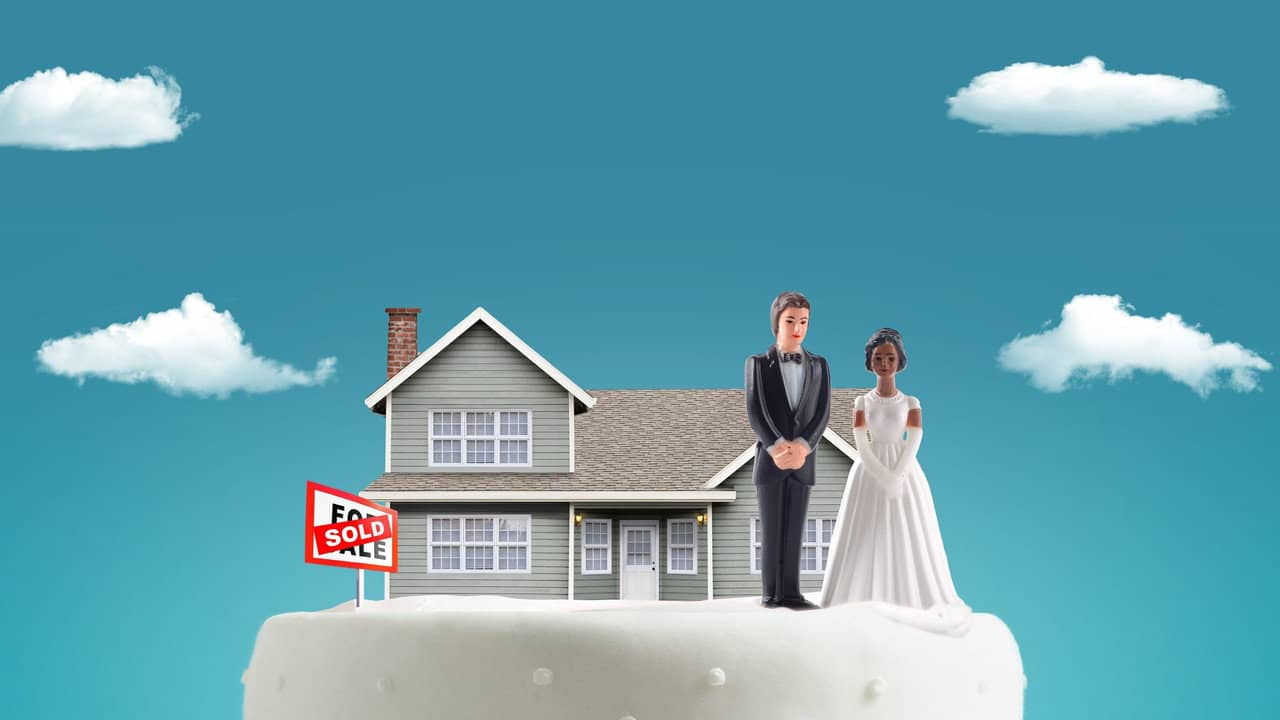 The House My Wedding Bought backdrop