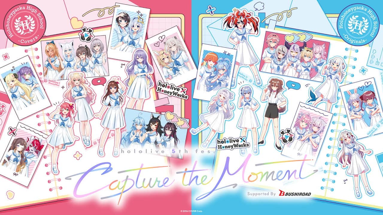 Capture the Moment Day 2 HoneyWorks Stage backdrop