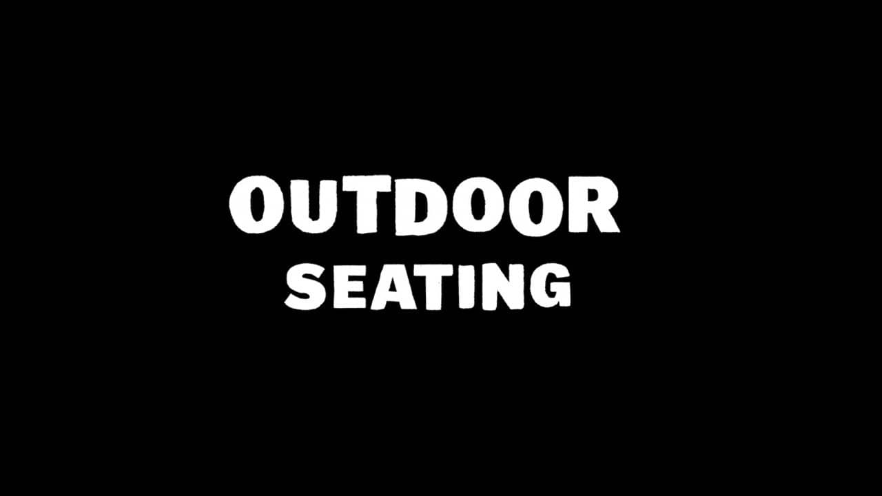 Outdoor Seating backdrop