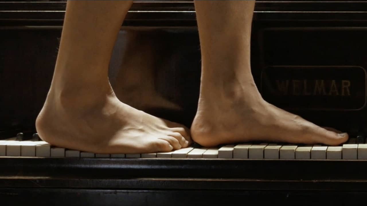 Walking On Piano backdrop