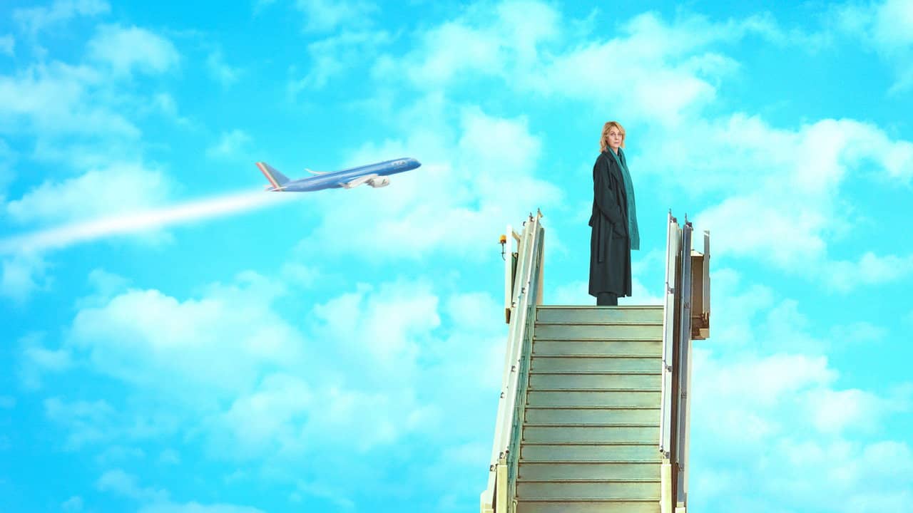 Flying backdrop