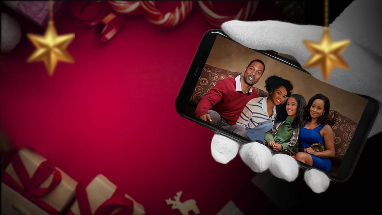 A Screenshot to Santa backdrop