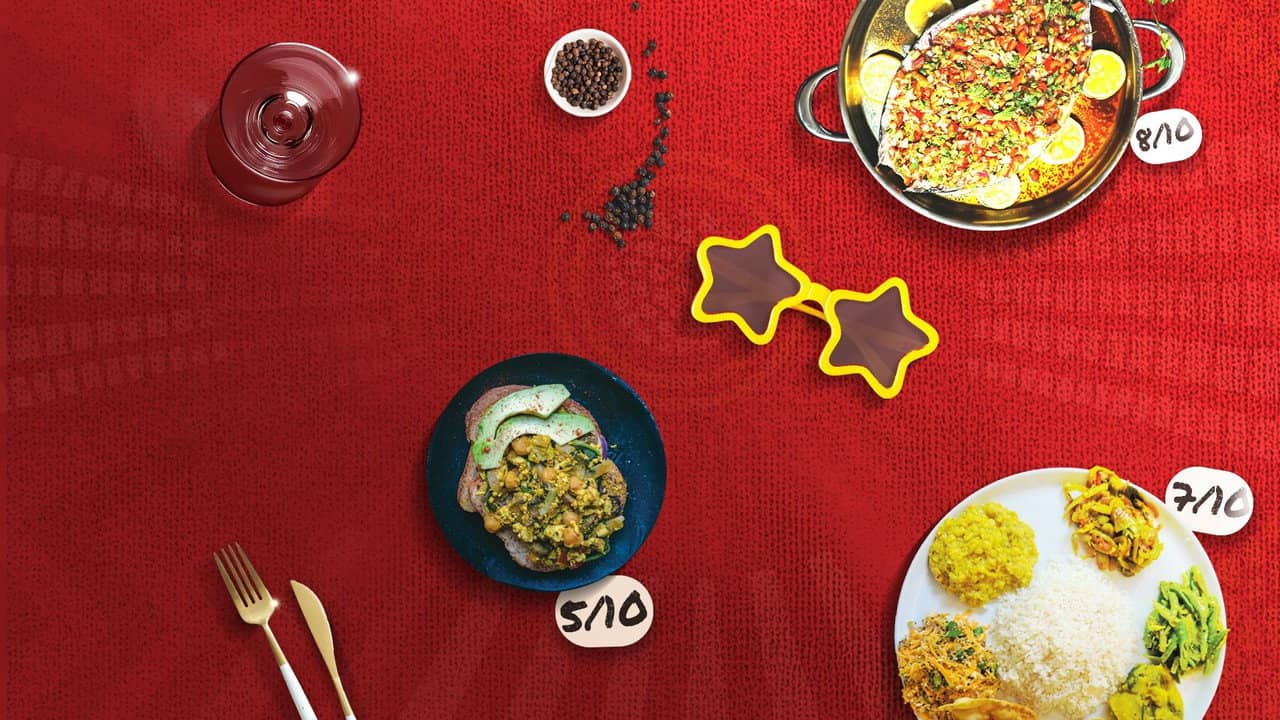 Un dîner presque parfait Afrique backdrop