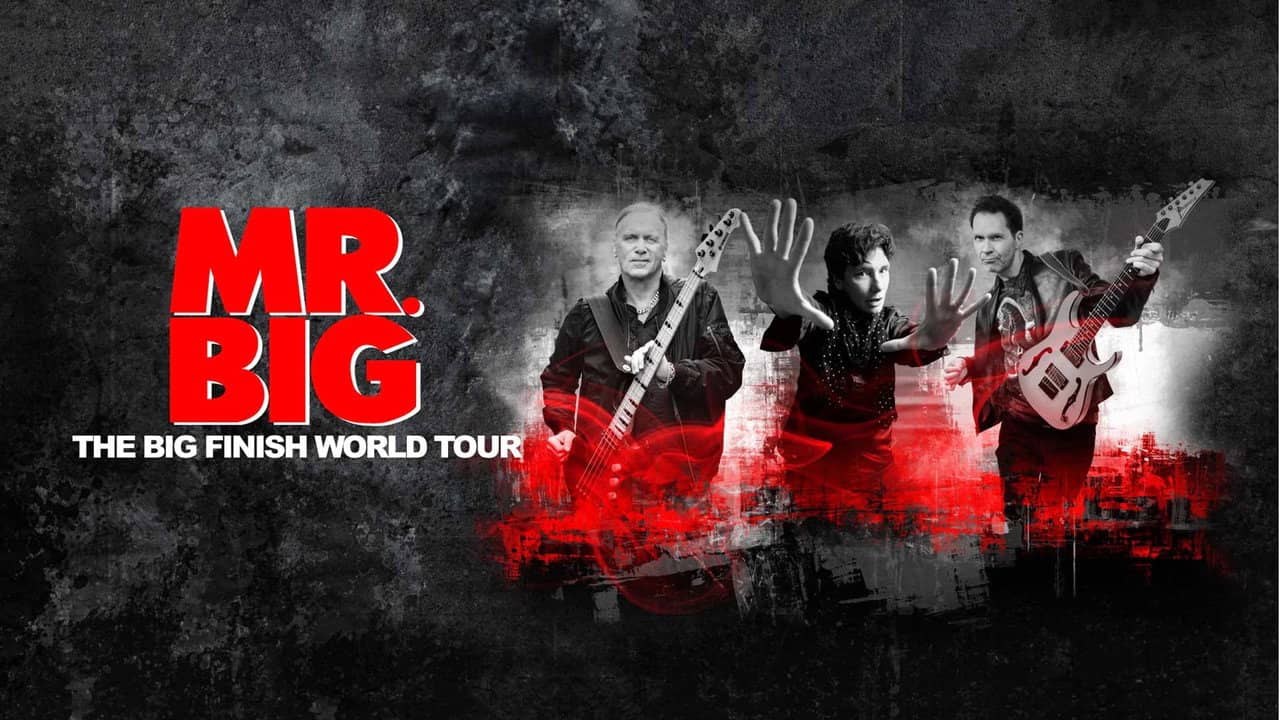 Mr. Big: The Big Finish Live backdrop