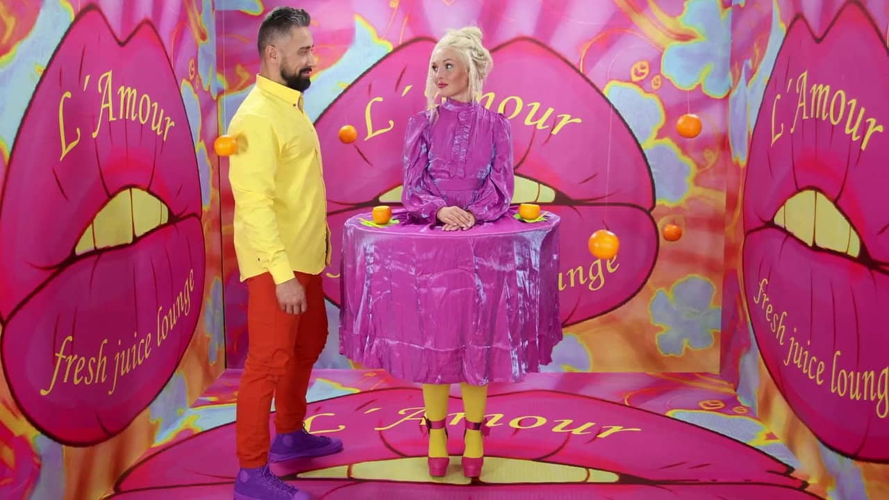 She Comes In Colors backdrop