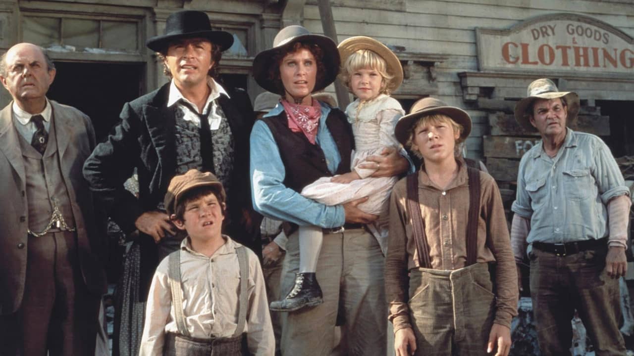 The Apple Dumpling Gang backdrop