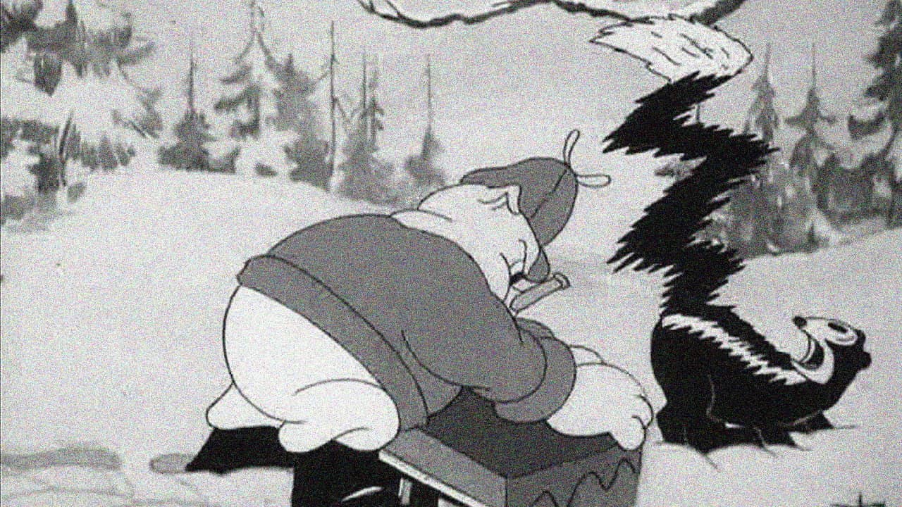 Porky in the North Woods backdrop