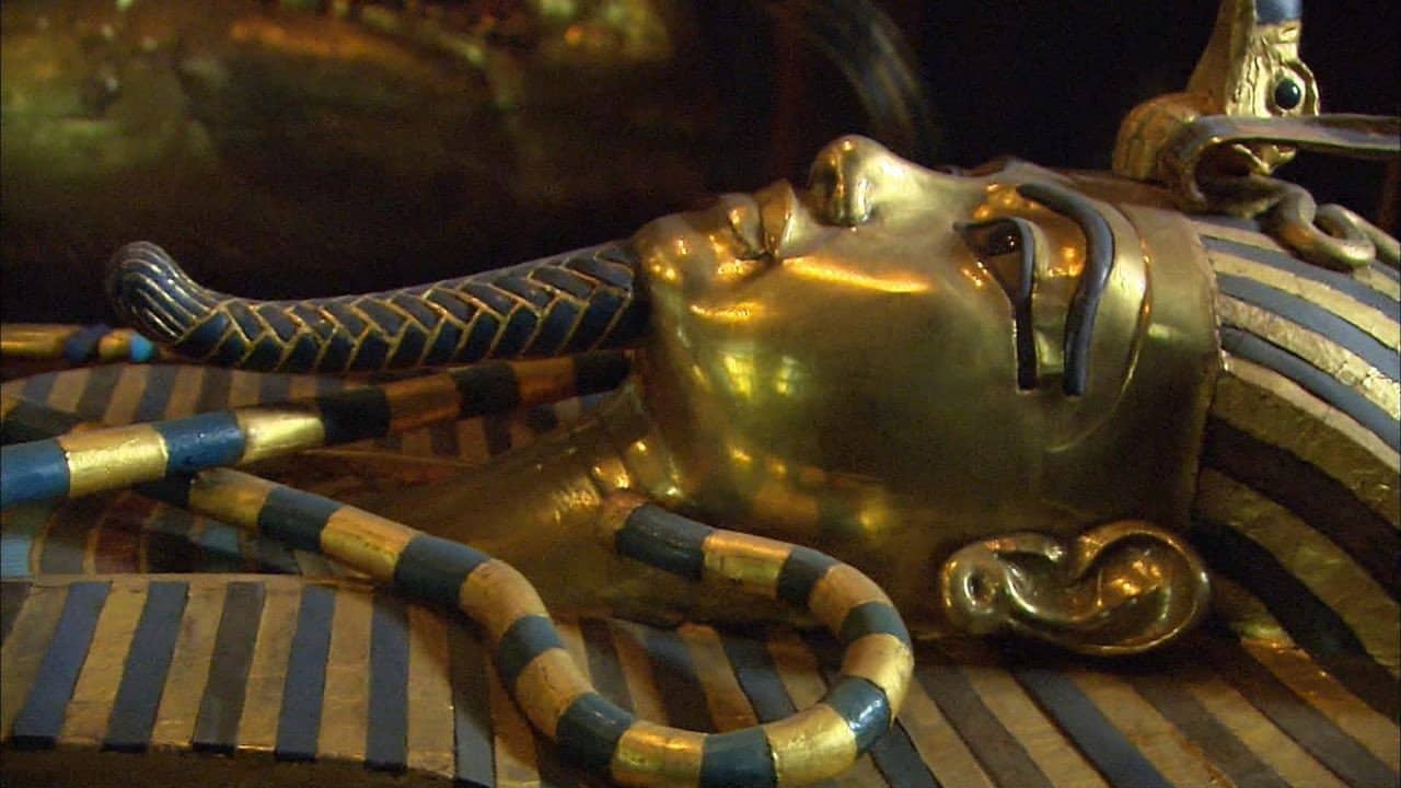 The Face of Tutankhamun backdrop
