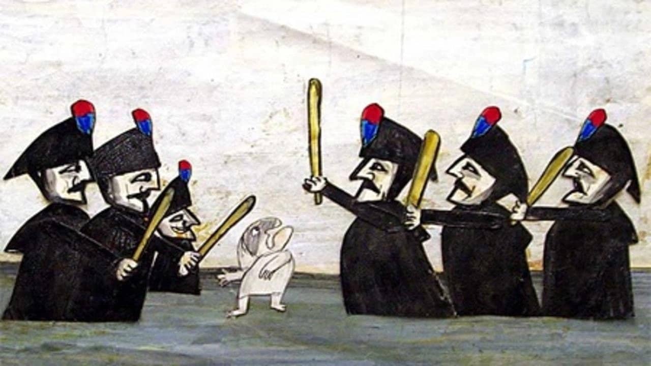 Pulcinella backdrop