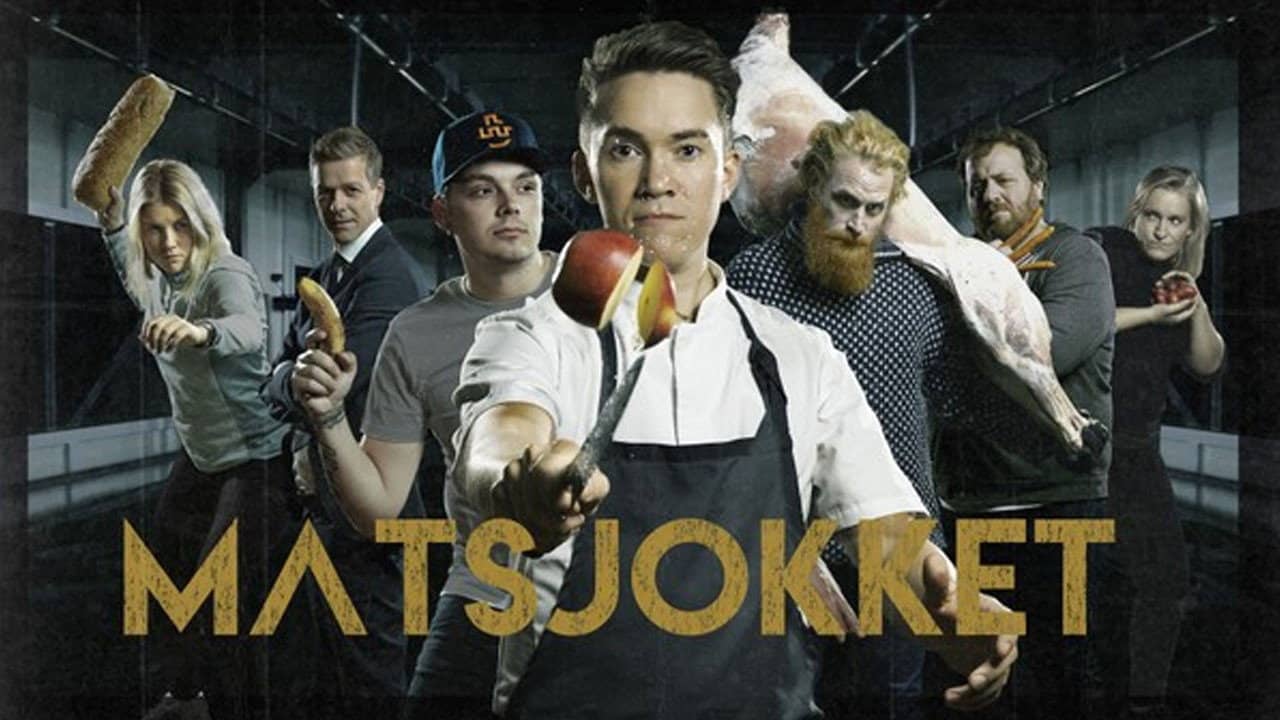 Matsjokket backdrop