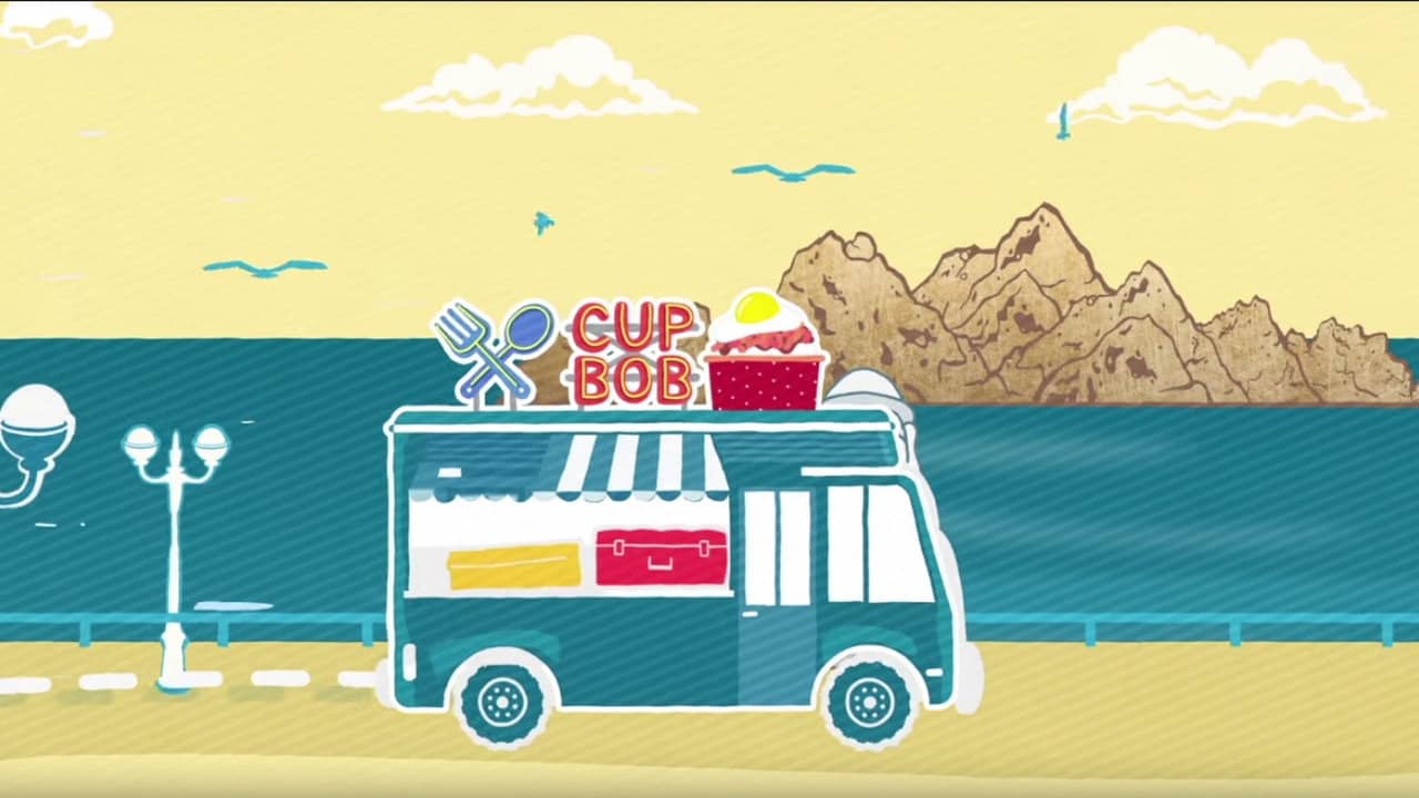 GOT7's Working Eat Holiday in Jeju backdrop