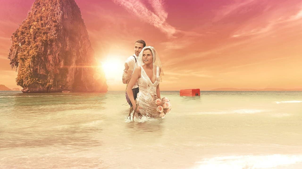 Stranded on Honeymoon Island backdrop