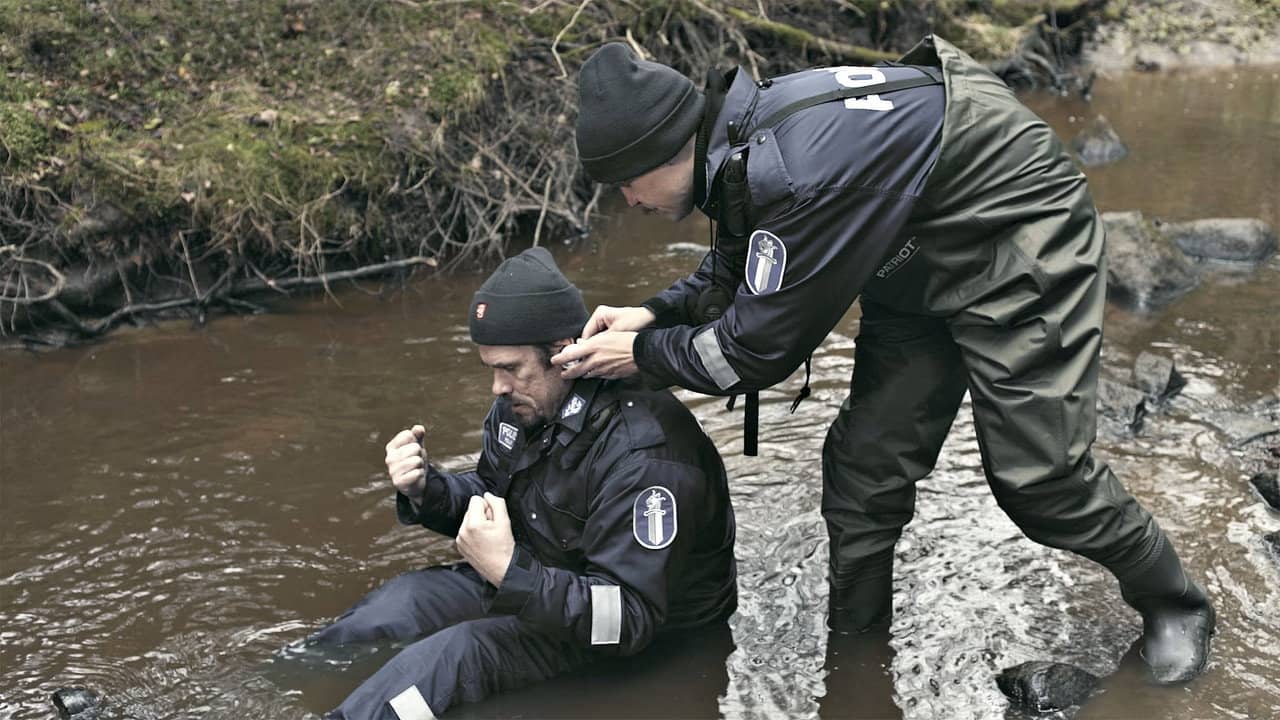 Police Investigates backdrop