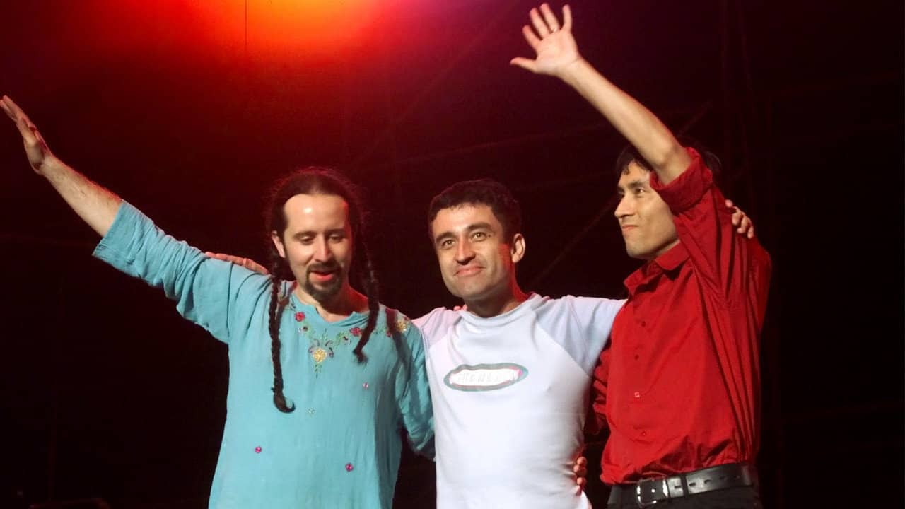 Los Prisioneros Estadio Nacional backdrop