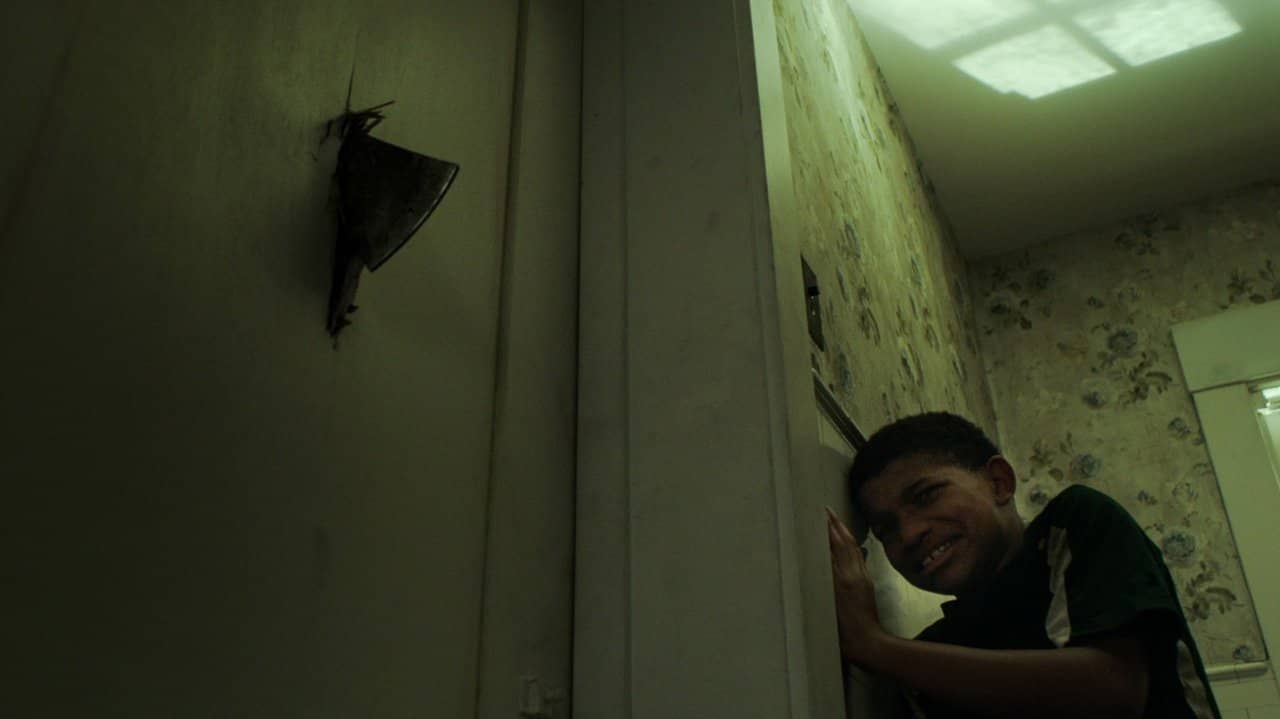 The Boy Behind the Door backdrop