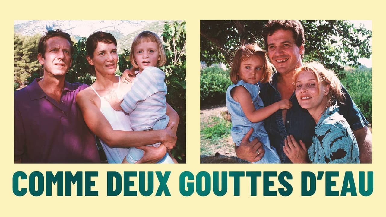 Comme deux gouttes d'eau backdrop