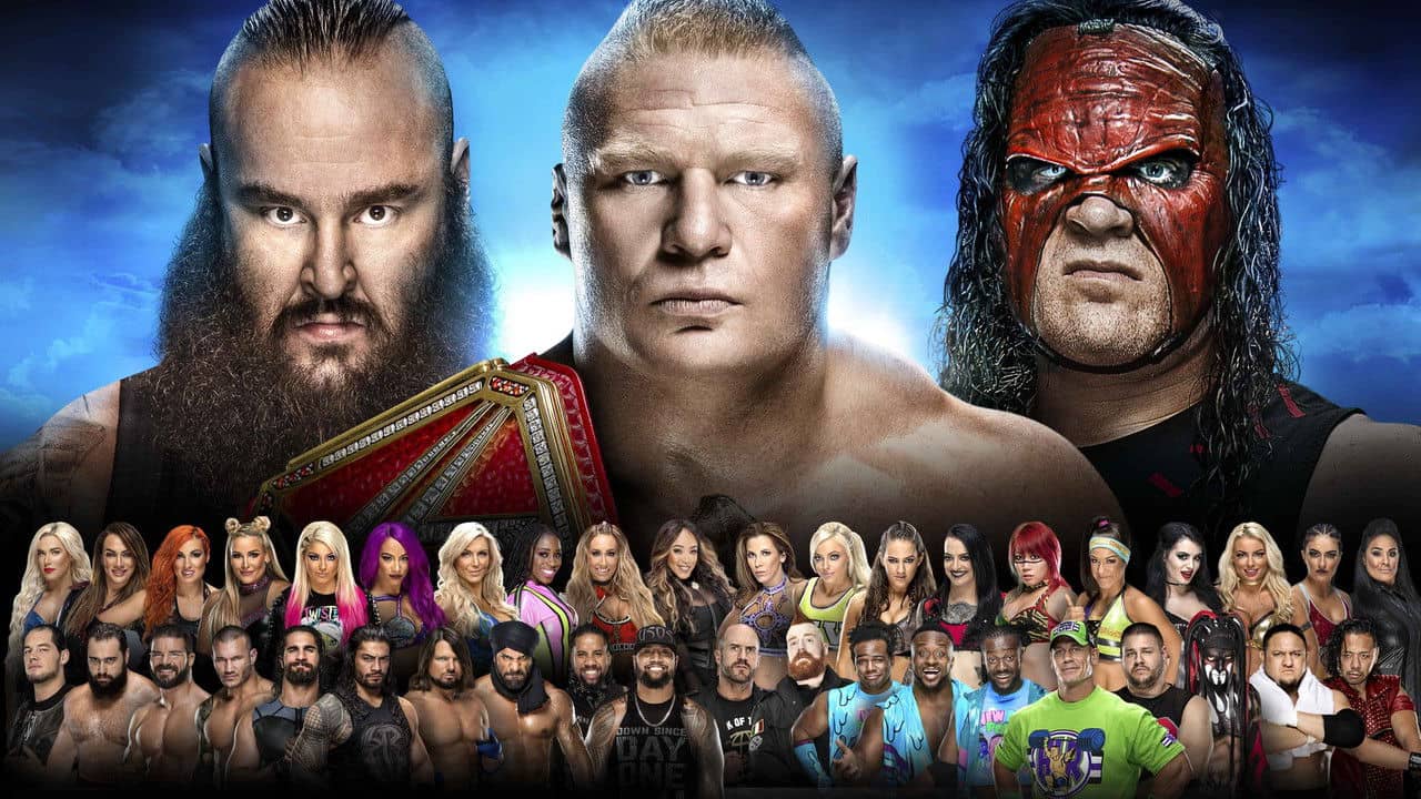 WWE Royal Rumble 2018 backdrop
