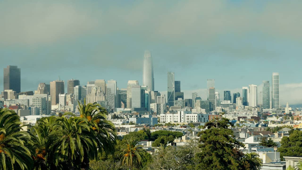 The City backdrop