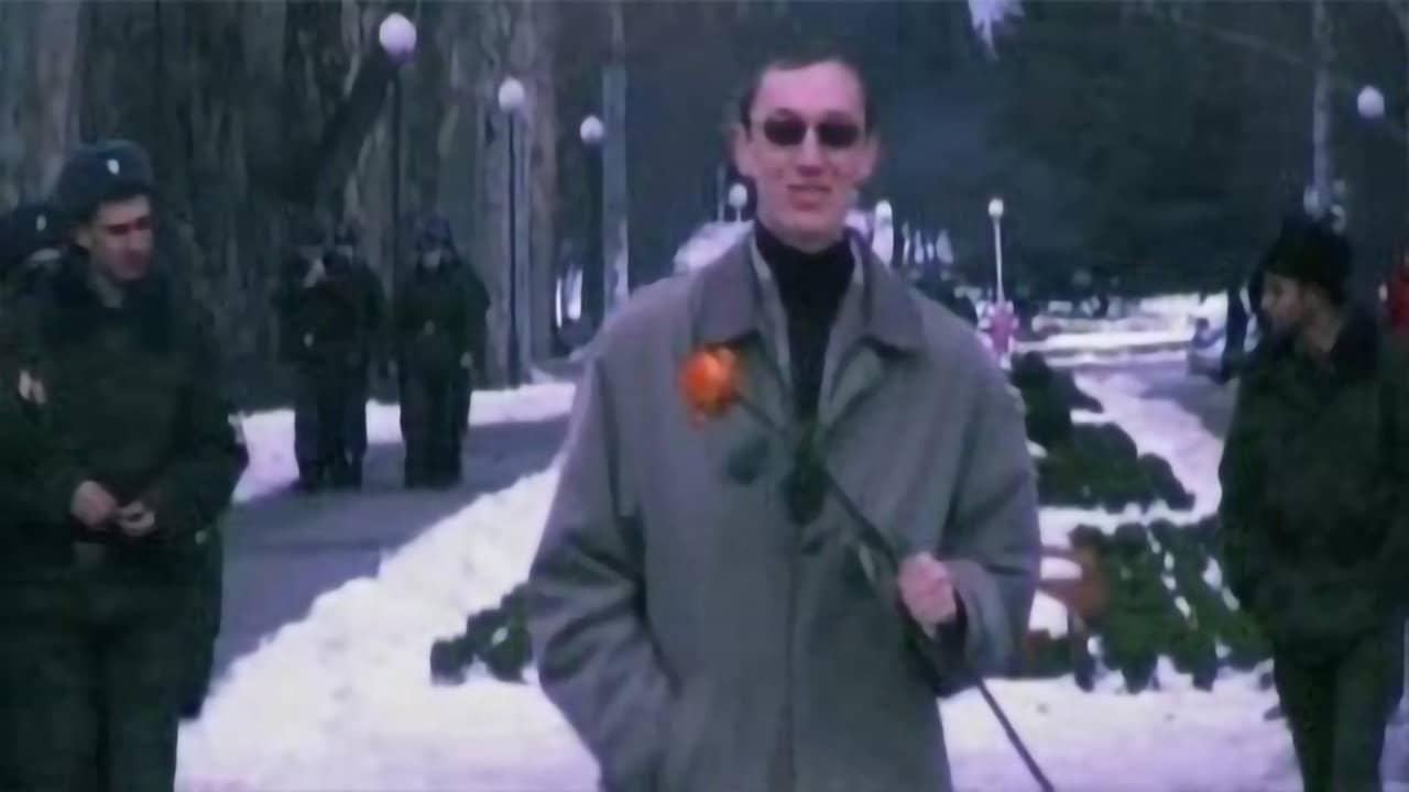 The Man Who Loved Flowers backdrop