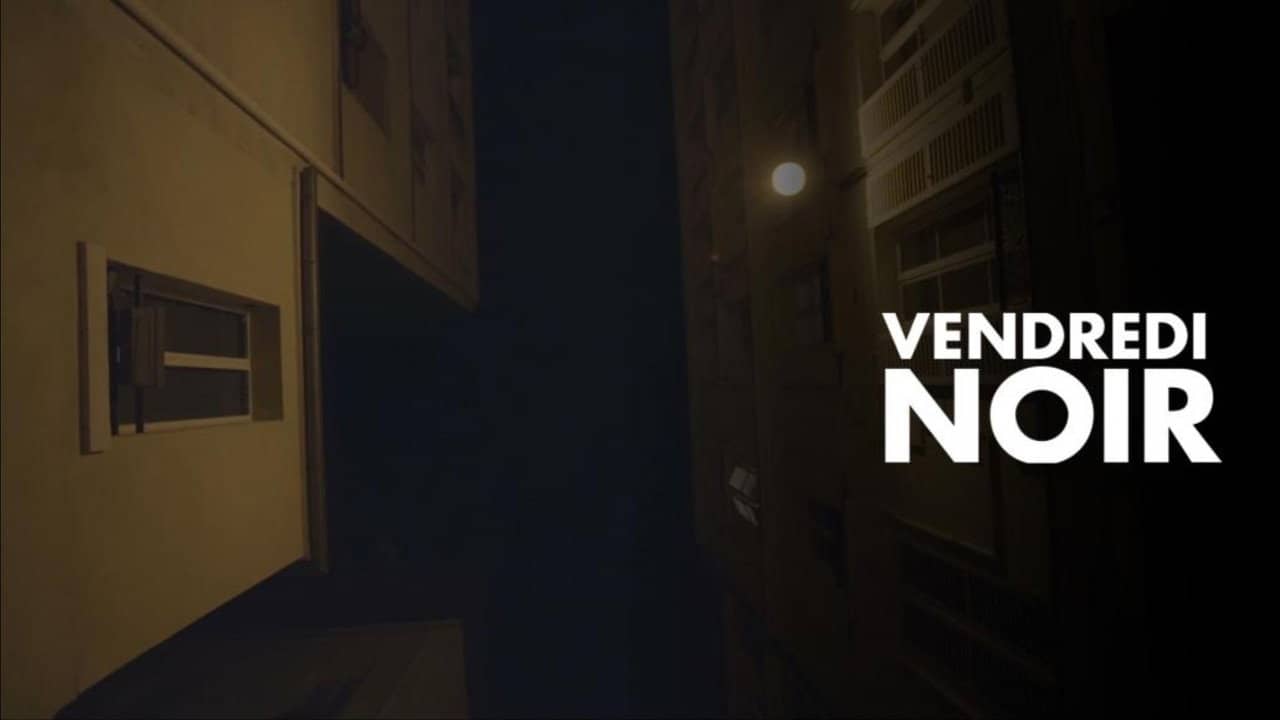 Vendredi noir backdrop