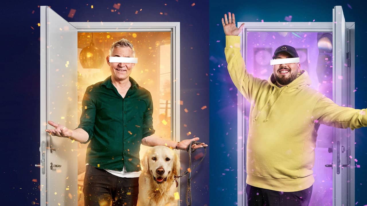 Här bor jag backdrop